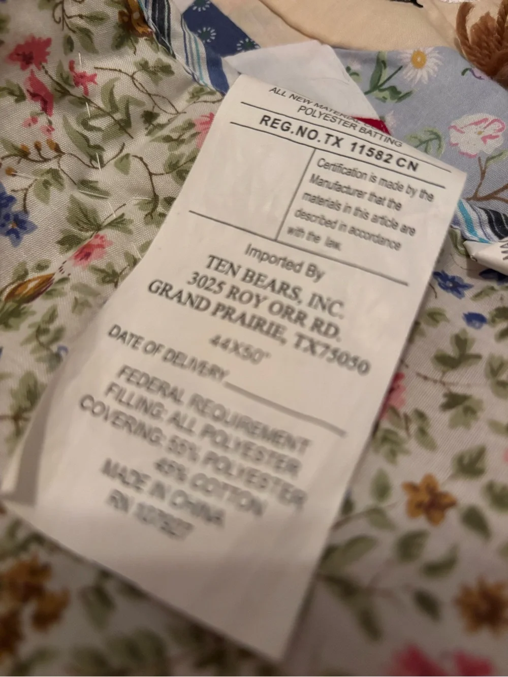 Ten Bears Raggedy Ann Andy Throw